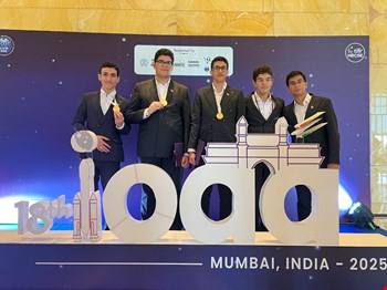 کسب مقام اول المپیاد نجوم و اخترفیزیک در جهان